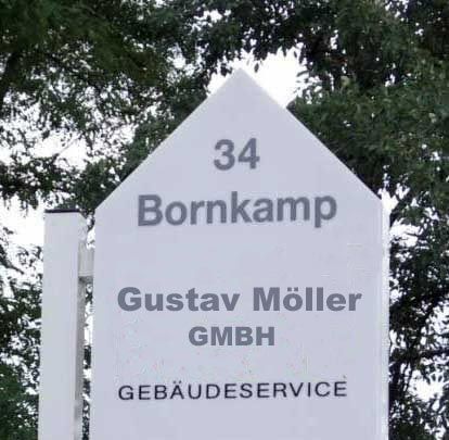 Schild für Gustav Möller